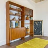 Unknown Stunning Teak Danish Wall Unit Vintage Mid Century Modular System Bookshelf