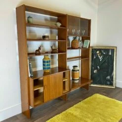 Unknown Stunning Teak Danish Wall Unit Vintage Mid Century Modular System Bookshelf -Storage Furniture Sales 2024 stunning teak danish wall unit vintage mid century modular system bookshelf sku75980406 0 6