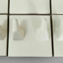 Unknown Suite Of 6 Vintage Art Deco Ceramic Tile Hooks By Roger Guerin 1920 20s -Storage Furniture Sales 2024 suite of 6 vintage art deco ceramic tile hooks by roger guerin 1920 20s sku76205407 0 3
