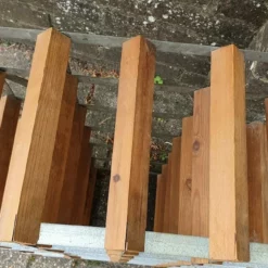 Superb Vintage Pine And Zinc Wine Bottle Rack (Single Item, But Two Available) -Storage Furniture Sales 2024 superb vintage pine and zinc wine bottle rack single item but two available sku96115197 0 6