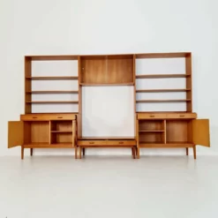 Swedish Freestanding Vintage Bookshelf System Book Case Teak By Erik Wörtz 1960s -Storage Furniture Sales 2024 swedish freestanding vintage bookshelf system book case teak by erik wortz 1960s sku61261099 0 4