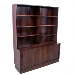 Unknown Teak Bookcase, Danish Design, 1960s. Renovated.