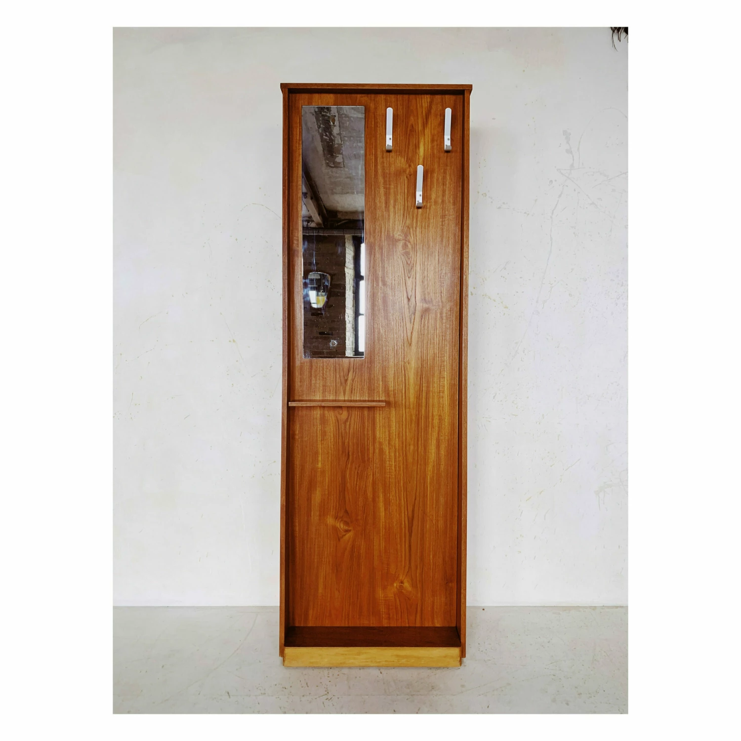 Unknown Teak Hall Stand, 1970s, Vintage 2 Unknown Teak Hall Stand, 1970s, Vintage - Image 2