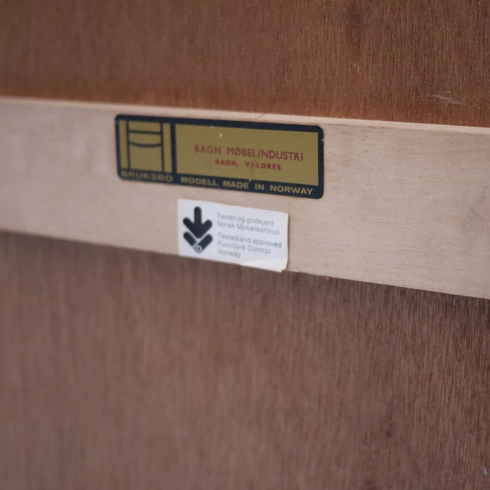 Teak Magazine Rack By Rolf Hesland For Bruksbo, 1960s 9 Teak Magazine Rack By Rolf Hesland For Bruksbo, 1960s - Image 9