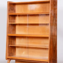 Unique Czech Mid Century Bookcase, 1950s, Well Preserved Condition, Walnut 7 Unique Czech Mid Century Bookcase, 1950s, Well Preserved Condition, Walnut -Storage Furniture Sales 2024 unique czech mid century bookcase 1950s well preserved condition walnut 0 2