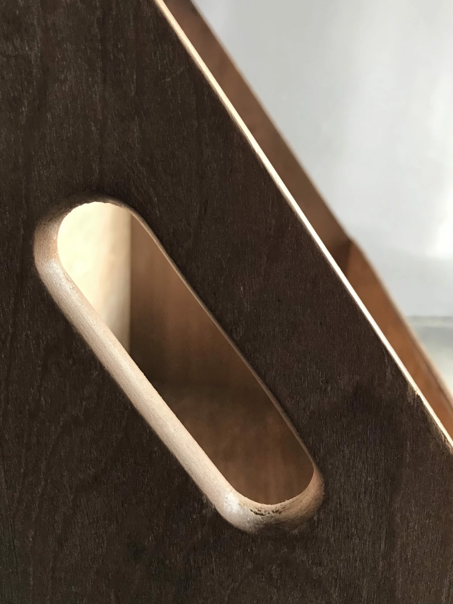 Unique Mid Century Large Magazine Rack With Rustic Minimal Aesthetic 3 Unique Mid Century Large Magazine Rack With Rustic Minimal Aesthetic - Image 3