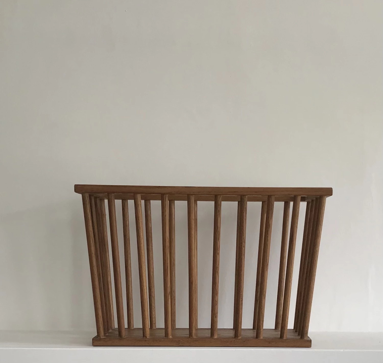 Unique Mid Century Magazine Rack With An Architectural Form 6 Unique Mid Century Magazine Rack With An Architectural Form - Image 6