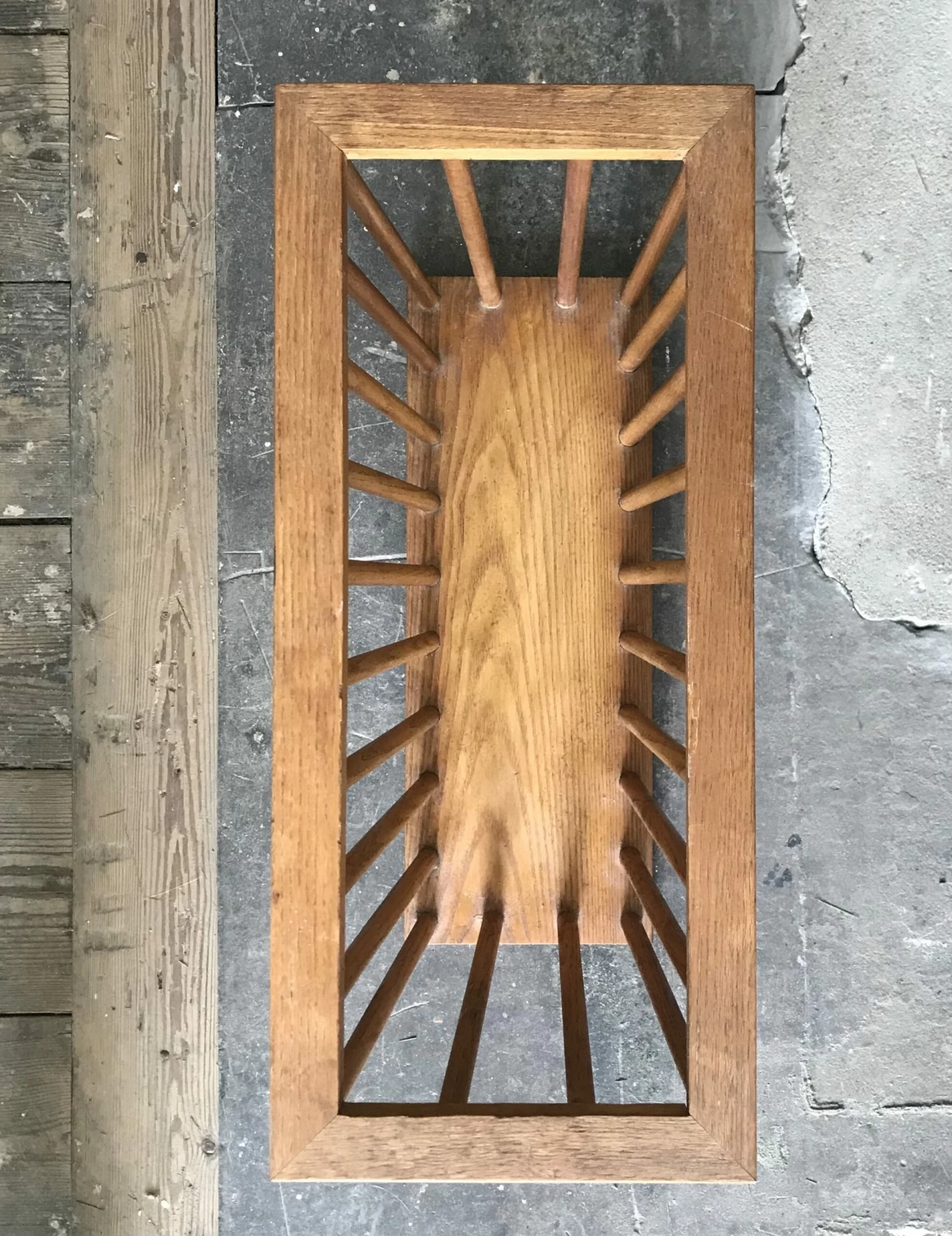 Unique Mid Century Magazine Rack With An Architectural Form 7 Unique Mid Century Magazine Rack With An Architectural Form - Image 7