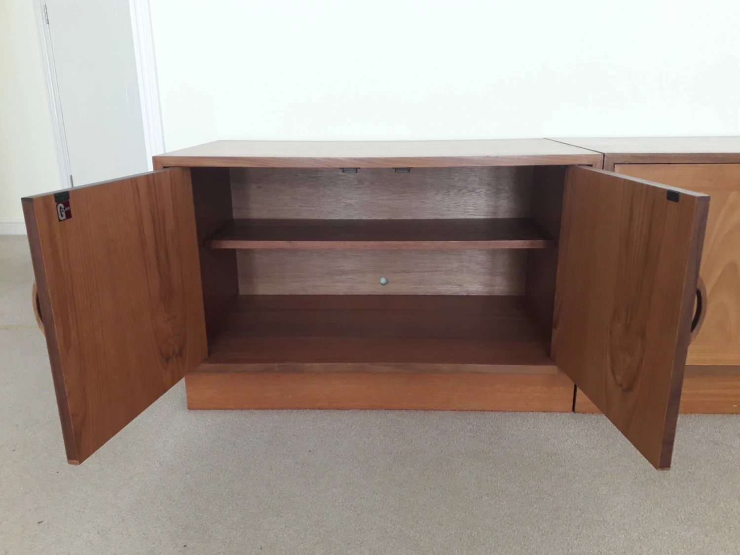 G Plan Cabinets, Bookshelves And Glass Cabinet C1975 3 G Plan Cabinets, Bookshelves And Glass Cabinet C1975 - Image 3