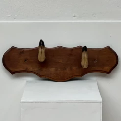 Unknown Unusual Vintage Deer Hoof Rack