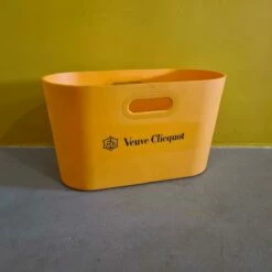 Veuve Clicquot Rubber Champagne Ice Bucket. Late 20th Century/Early 21st Century.