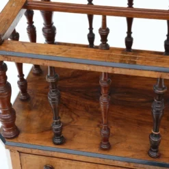 Victorian Aesthetic C1880 Burr Walnut Canterbury Whatnot 15 Victorian Aesthetic C1880 Burr Walnut Canterbury Whatnot -Storage Furniture Sales 2024 victorian aesthetic c1880 burr walnut canterbury whatnot 0 3