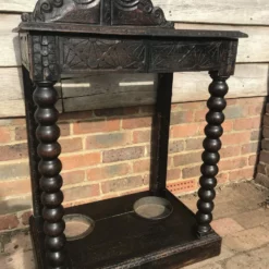 Unknown Victorian Carved Wooden Walking Stick / Umbrella Hallway Stand . -Storage Furniture Sales 2024 victorian carved wooden walking stick umbrella hallway stand sku72190408 0 3 scaled