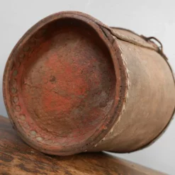 Unknown Victorian Leather Fire Bucket -Storage Furniture Sales 2024 victorian leather fire bucket 1800s 0