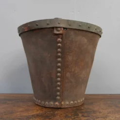 Unknown Victorian Leather Fire Bucket -Storage Furniture Sales 2024 victorian leather fire bucket 0 2