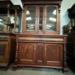 Unknown Victorian Mahogany Bookcase, 1800s -Storage Furniture Sales 2024 victorian mahogany bookcase 1800s sku86419052 0 10