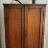 Unknown Victorian Mahogany Hall Cupboard, C. 1890