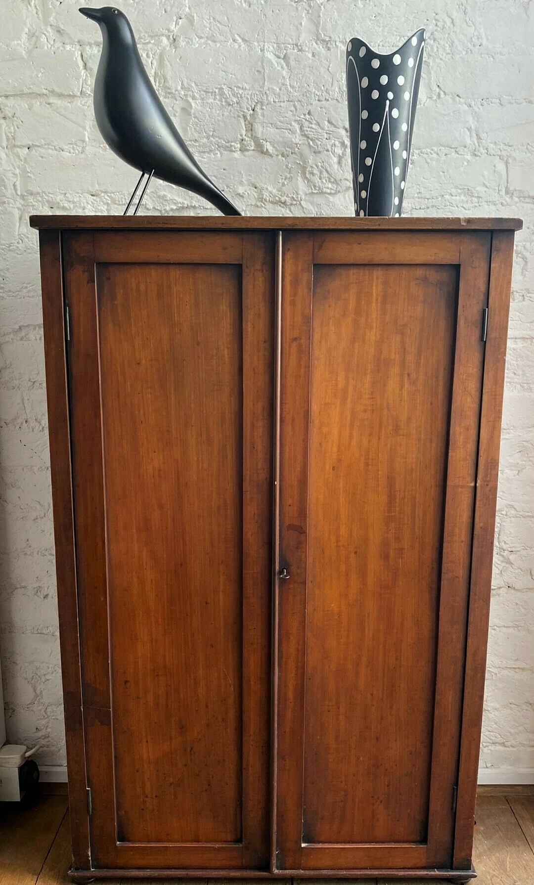 Unknown Victorian Mahogany Hall Cupboard, C. 1890 1 Unknown Victorian Mahogany Hall Cupboard, C. 1890