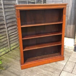 Unknown Victorian Mahogany Open Bookcase -Storage Furniture Sales 2024 victorian mahogany open bookcase sku19809378 0 1