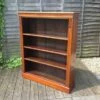 Unknown Victorian Mahogany Open Bookcase