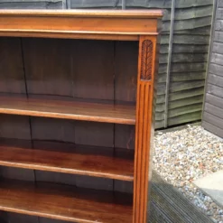 Unknown Victorian Mahogany Open Bookcase -Storage Furniture Sales 2024 victorian mahogany open bookcase sku19809378 0 2