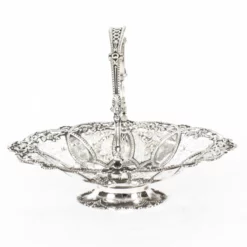 Victorian Silver Plated Fruit Basket Martin Hall C.1860 19 Victorian Silver Plated Fruit Basket Martin Hall C.1860 -Storage Furniture Sales 2024 victorian silver plated fruit basket martin hall c 1860 sku49304605 0 4