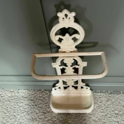 Unknown Victorian Stick Stand Cast Iron Umbrella Stand Painted Cream 1800’s -Storage Furniture Sales 2024 victorian stick stand cast iron umbrella stand painted cream 1800 s sku92565117 0 4