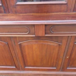 Unknown Victorian Three Door Mahogany Library Bookcase -Storage Furniture Sales 2024 victorian three door mahogany library bookcase 0 3