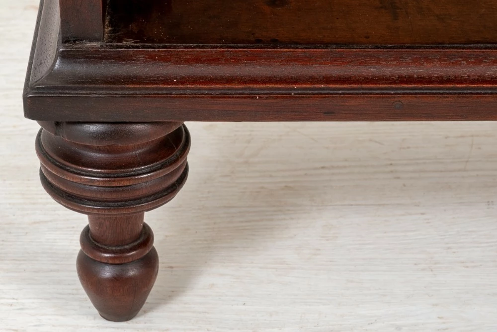 Victorian Waterfall Bookcase Mahogany Open 185 2 Victorian Waterfall Bookcase Mahogany Open 185 - Image 2