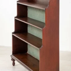 Victorian Waterfall Bookcase Mahogany Open 185 9 Victorian Waterfall Bookcase Mahogany Open 185 -Storage Furniture Sales 2024 victorian waterfall bookcase mahogany open 185 sku99417048 0 2