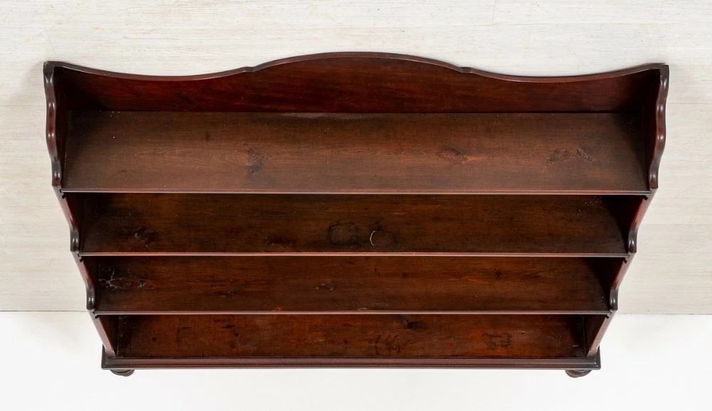 Victorian Waterfall Bookcase Mahogany Open 185 7 Victorian Waterfall Bookcase Mahogany Open 185 - Image 7