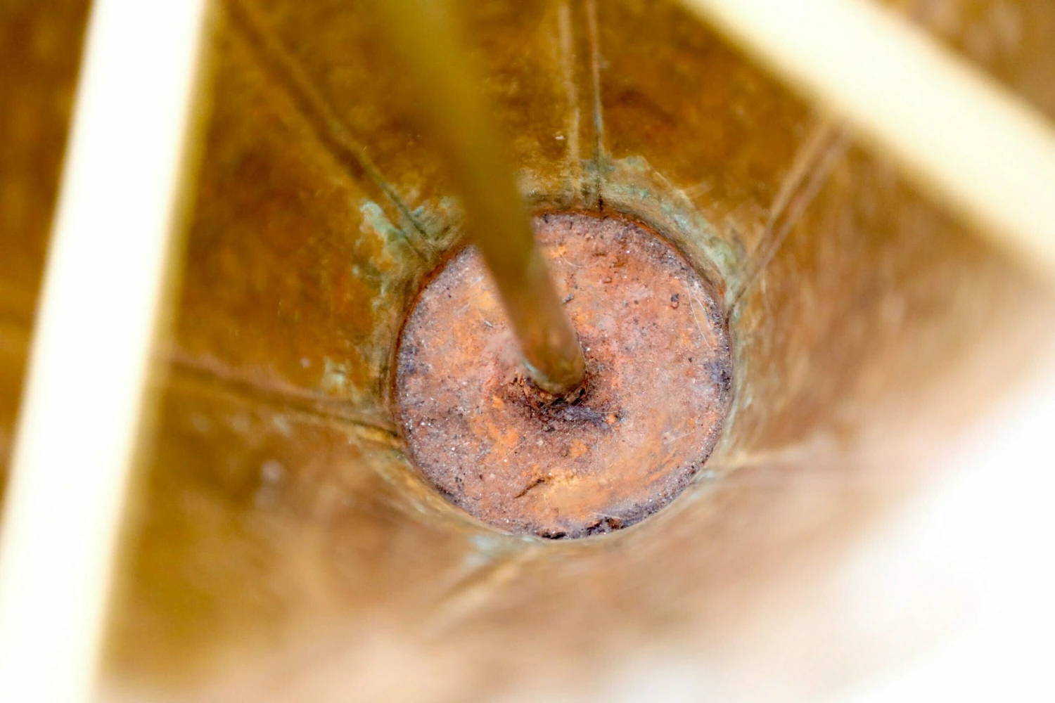 Unknown Vintage 1950s Brass Umbrella Stand 8 Unknown Vintage 1950s Brass Umbrella Stand - Image 8