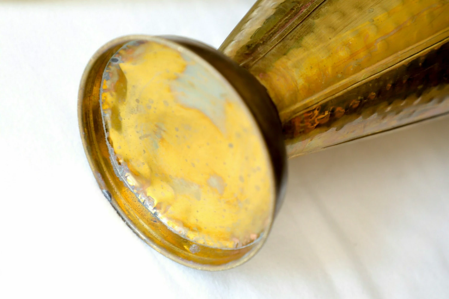 Unknown Vintage 1950s Brass Umbrella Stand 9 Unknown Vintage 1950s Brass Umbrella Stand - Image 9