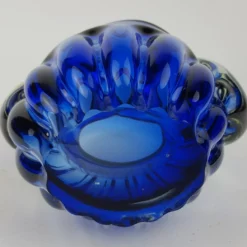 Unknown Vintage 1960 70s Murano Glass Blue Basket Italian Art -Storage Furniture Sales 2024 vintage 1960 70s murano glass blue basket italian art sku91363366 0 4