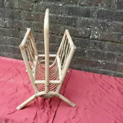 Unknown Vintage Bamboo Age Worn Vintage Magazine Rack Home And Garden -Storage Furniture Sales 2024 vintage bamboo age worn vintage magazine rack home and garden sku77446517 0 1 scaled
