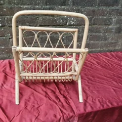 Unknown Vintage Bamboo Age Worn Vintage Magazine Rack Home And Garden -Storage Furniture Sales 2024 vintage bamboo age worn vintage magazine rack home and garden sku77446517 0 4 scaled