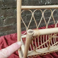 Unknown Vintage Bamboo Age Worn Vintage Magazine Rack Home And Garden -Storage Furniture Sales 2024 vintage bamboo age worn vintage magazine rack home and garden sku77446517 0 5 scaled