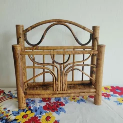 Unknown Vintage Bamboo/Cane Letter Rack/Organiser -Storage Furniture Sales 2024 vintage bamboo cane letter rack organiser sku36735440 0 4 scaled