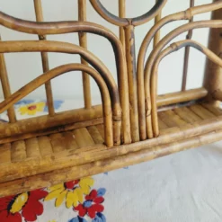 Unknown Vintage Bamboo/Cane Letter Rack/Organiser -Storage Furniture Sales 2024 vintage bamboo cane letter rack organiser sku36735440 0 5 scaled