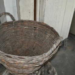 Vintage Basket With Handles From Hungary, Circa 1940s -Storage Furniture Sales 2024 vintage basket with handles from hungary circa 1940s 0 3 scaled