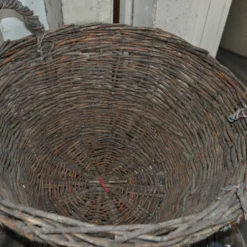 Vintage Basket With Handles From Hungary, Circa 1940s -Storage Furniture Sales 2024 vintage basket with handles from hungary circa 1940s 0 4 scaled