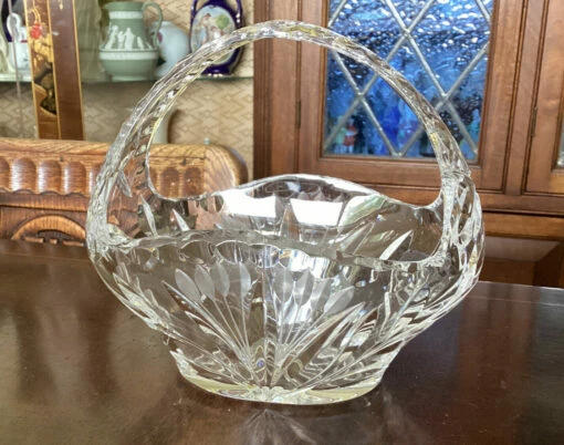 Unknown Vintage Beautiful Edinburgh? Crystal Cut Glass Posy Basket. Has Small Chip. 7 Unknown Vintage Beautiful Edinburgh? Crystal Cut Glass Posy Basket. Has Small Chip. -Storage Furniture Sales 2024 vintage beautiful edinburgh crystal cut glass posy basket has small chip sku36597870 0