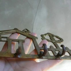 Unknown Vintage Brass Key Hanger Entryway Wall Hanger House And Tree Jewelry Hanger -Storage Furniture Sales 2024 vintage brass key hanger entryway wall hanger house and tree jewelry hanger sku47367901 0 2 scaled