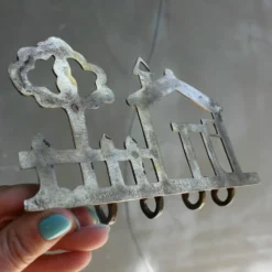 Unknown Vintage Brass Key Hanger Entryway Wall Hanger House And Tree Jewelry Hanger -Storage Furniture Sales 2024 vintage brass key hanger entryway wall hanger house and tree jewelry hanger sku47367901 0 4 scaled