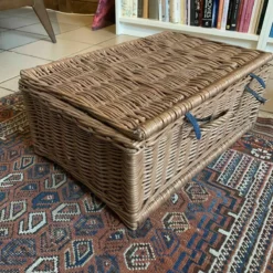 Vintage Cane Hamper Basket, Mid 20th Century -Storage Furniture Sales 2024 vintage cane hamper basket mid 20th century sku81135091 0 3
