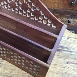 Vintage Carved Reticulated Wooden Letter Rack. India 22 Vintage Carved Reticulated Wooden Letter Rack. India -Storage Furniture Sales 2024 vintage carved reticulated wooden letter rack india sku31893846 0 10
