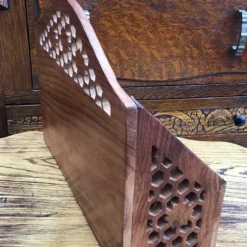Vintage Carved Reticulated Wooden Letter Rack. India 17 Vintage Carved Reticulated Wooden Letter Rack. India -Storage Furniture Sales 2024 vintage carved reticulated wooden letter rack india sku31893846 0 5