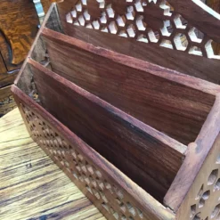 Vintage Carved Reticulated Wooden Letter Rack. India 20 Vintage Carved Reticulated Wooden Letter Rack. India -Storage Furniture Sales 2024 vintage carved reticulated wooden letter rack india sku31893846 0 8