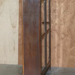 Vintage Circa 1940's English Oak Jacobean Revival Glazed Door Library Bookcase -Storage Furniture Sales 2024 vintage circa 1940 s english oak jacobean revival glazed door library bookcase sku23498218 0 8