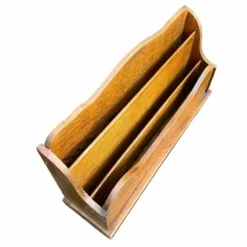 Vintage Circa 1950 Golden Oak Three Compartment Desk Stationary Letter Holder Letter Rack Stationary Holder Desk Accessory Desk Storage -Storage Furniture Sales 2024 vintage circa 1950 golden oak three compartment desk stationary letter holder letter rack stationary holder desk accessory desk storage sku75090006 0 7